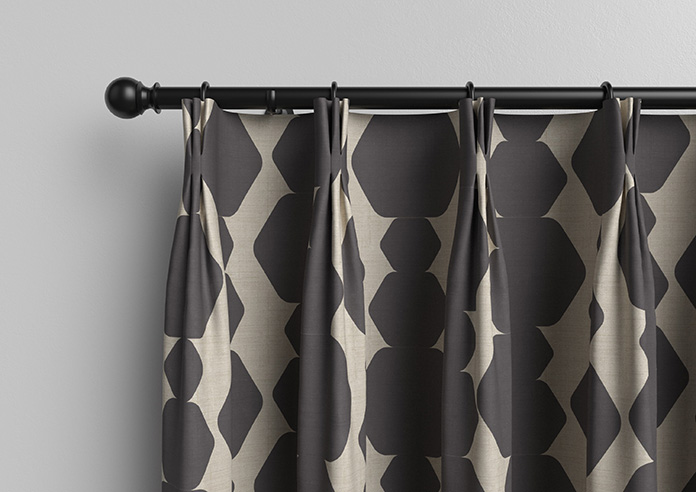 Construct, Warm Black - Made to Measure Curtains - Image 11